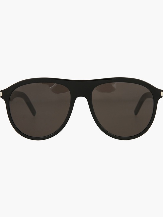 Saint Laurent Other - Saint Laurent Black Lightweight Aviator Sunglasses with Dark Lenses SL432 Slim